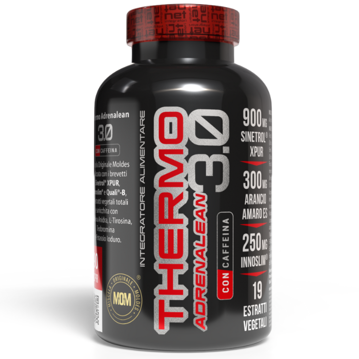 THERMO ADRENALEAN 3.0 con caffeina - Integratore termogenico con stimolanti